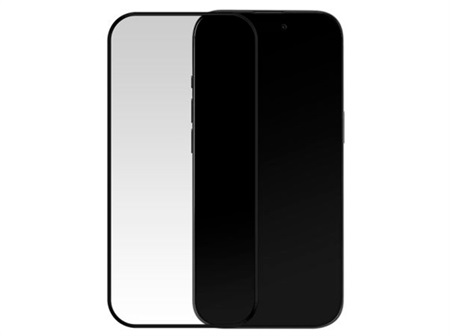 Mobilize Glass Screen Protector - Black Frame - Apple iPhone 16 Pro/17/17 Pro