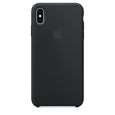 Apple Silicone Case Black til iPhone XS Max