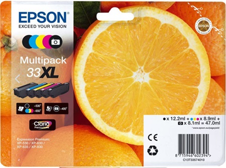Epson 33XL, Multipack