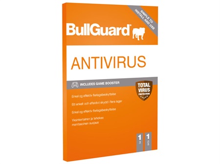 BullGuard Antivirus 2021 - 1 År/1 Windows PC