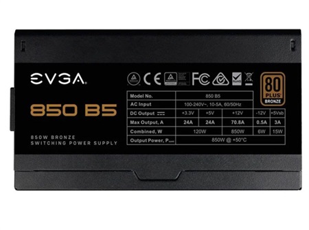 EVGA 850 B5, 850W