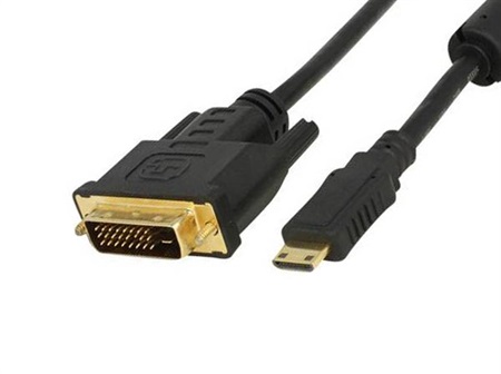 HDMI-mini til DVI, 1m