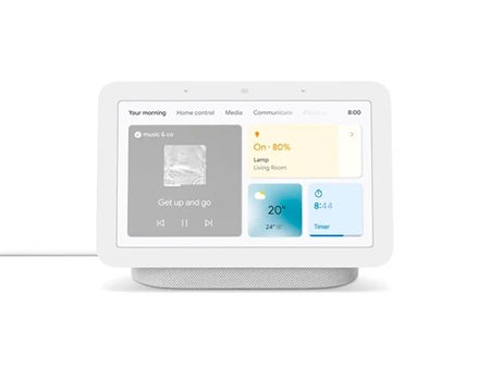 Google Nest Hub 2nd Gen - Kalkhvid 