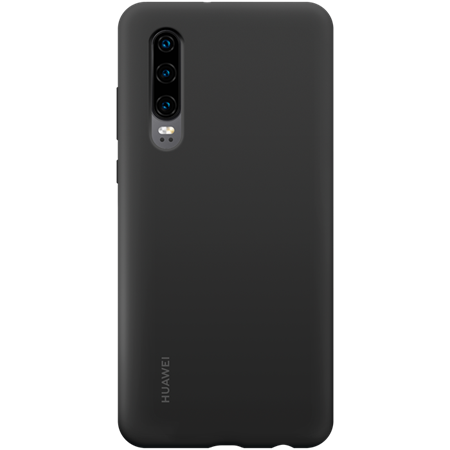Huawei P30 Silicone Cover Black