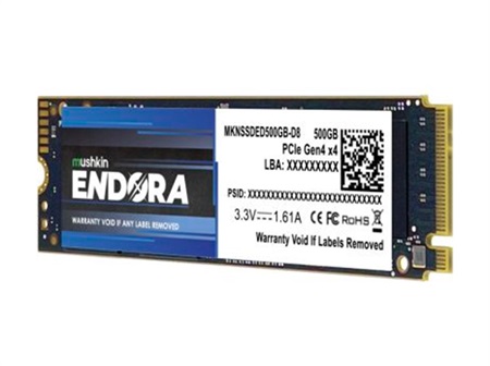 M.2 500GB Mushkin Endora NVMe PCIe4.0 x 4