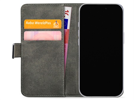 Mobilize Classic Gelly Wallet Book Case Apple iPhone 17 Black