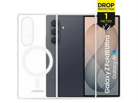 Mobilize Magsafe Compatible Naked Protection Case for Samsung Galaxy Z Fold8 Ultra 5G Clear