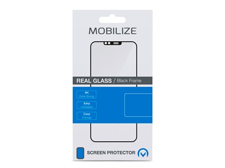 Mobilize Glass Screen Protector - Black Frame - Samsung Galaxy A54 5G