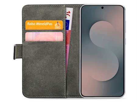 Mobilize Classic Gelly Wallet Book Case Samsung Galaxy S25 FE Black