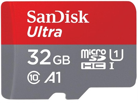 SanDisk Ultra MicroSD, 32GB