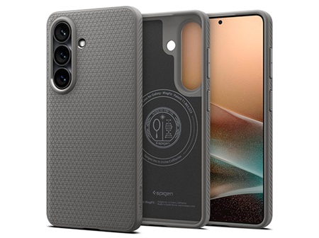 Spigen Liquid Air MagSafe, marble gray - Samsung Galaxy S26