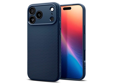 Spigen Liquid Air, navy blue - iPhone 17 Pro