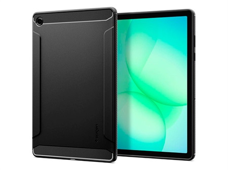 Spigen Rugged Armor, matte black - Samsung Galaxy Tab A11+ (2025)