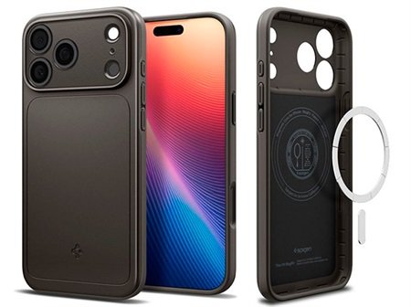 Spigen Thin Fit MagSafe, gunmetal - iPhone 17 Pro