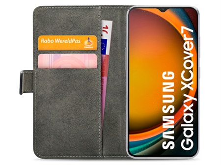 Mobilize Classic Gelly Wallet Book Case Samsung Galaxy Xcover 7 Black