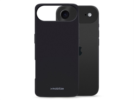 Mobilize Rubber Gelly Case Apple iPhone 17 Air Matt Black