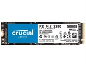 CRUCIAL P2  500GB PCIe 3.0 X4 (NVME)