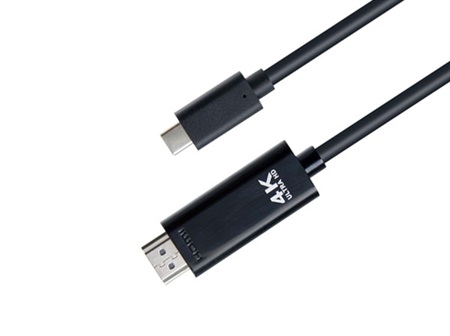USB-C til HDMI 4K, 1,8m
