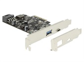 Adapter PCIe 3.0 til USB-A og USB-C